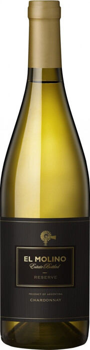 Вино  El Molino  Chardonnay Reserve  Эль Молино  Шардоне Резерв   750 мл