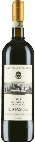 Вино Castello di Velona  Brunello di Montalcino Il Mastio   2012 750 мл 14.5%