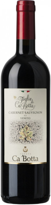 Вино Foglie di Ca'Botta Cabernet Sauvignon Veneto IGT  2016 750 мл