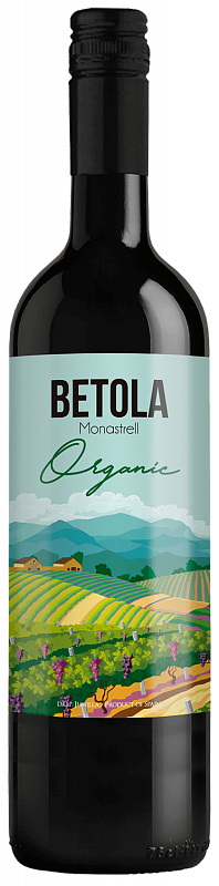 Вино Pio del Ramo  Betola Monastrell Organic Jumilla  DOP  Пио дель Рамо Бетола Монастрель Органик Хумилья  2018  750 мл