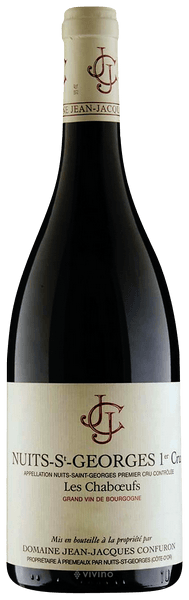 Вино Domaine Jean-Jacques Confuron  Nuits-Saint-Georges 1er Cru Les Chabœufs    2017 750 мл 13%