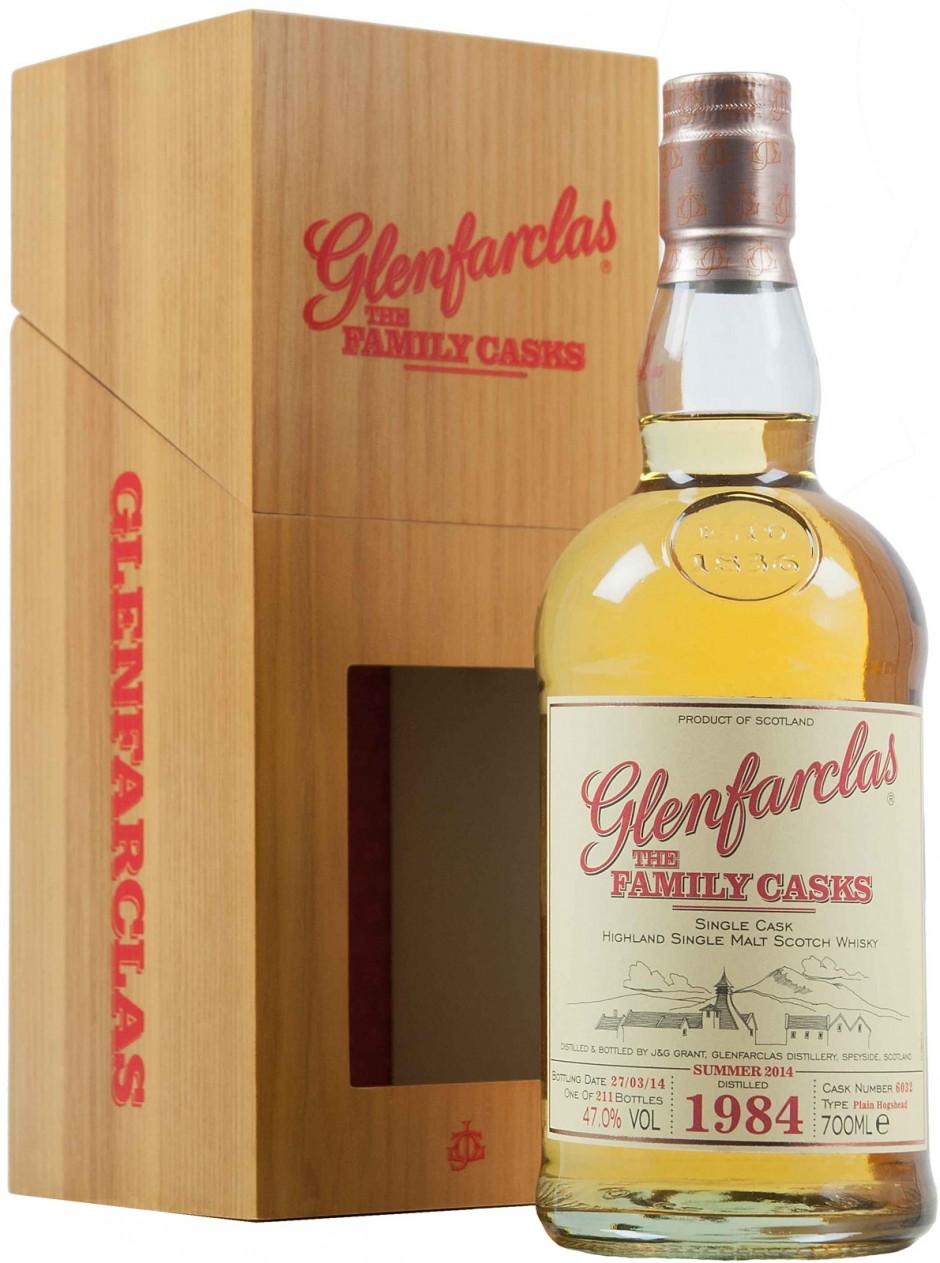 Виски Glenfarclas 1988 Family Casks 47%  700 мл