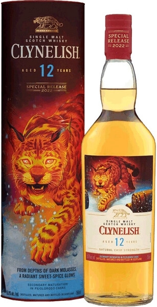 Виски  Clynelish Aged 12 years gift box 700 мл  58,5%