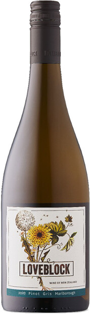 Вино  Loveblock   Pinot Gris  2020 750 мл