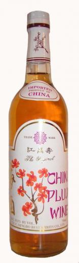 Вино Ningbo Best Spirits Hong Wan Shou - Plum Wine Нинбо Бэст Cпиритс Китайское сливовое 750 мл