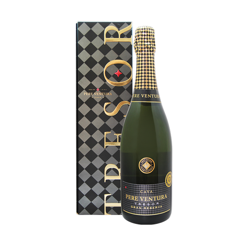 ВИНО ИГРИСТОЕ Cava Pere Ventura Tresor Gran Reserva Brut Nature gift box 750 мл