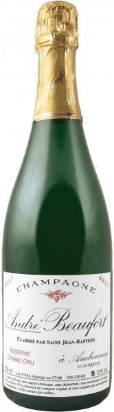 Шампанское André et Jacques Beaufort André Beaufort Brut Réserve Андре Бофор Брют Резерв  750 мл
