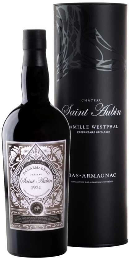 Арманьяк Armagnac Saint-Aubin 1974 gift box  700 мл