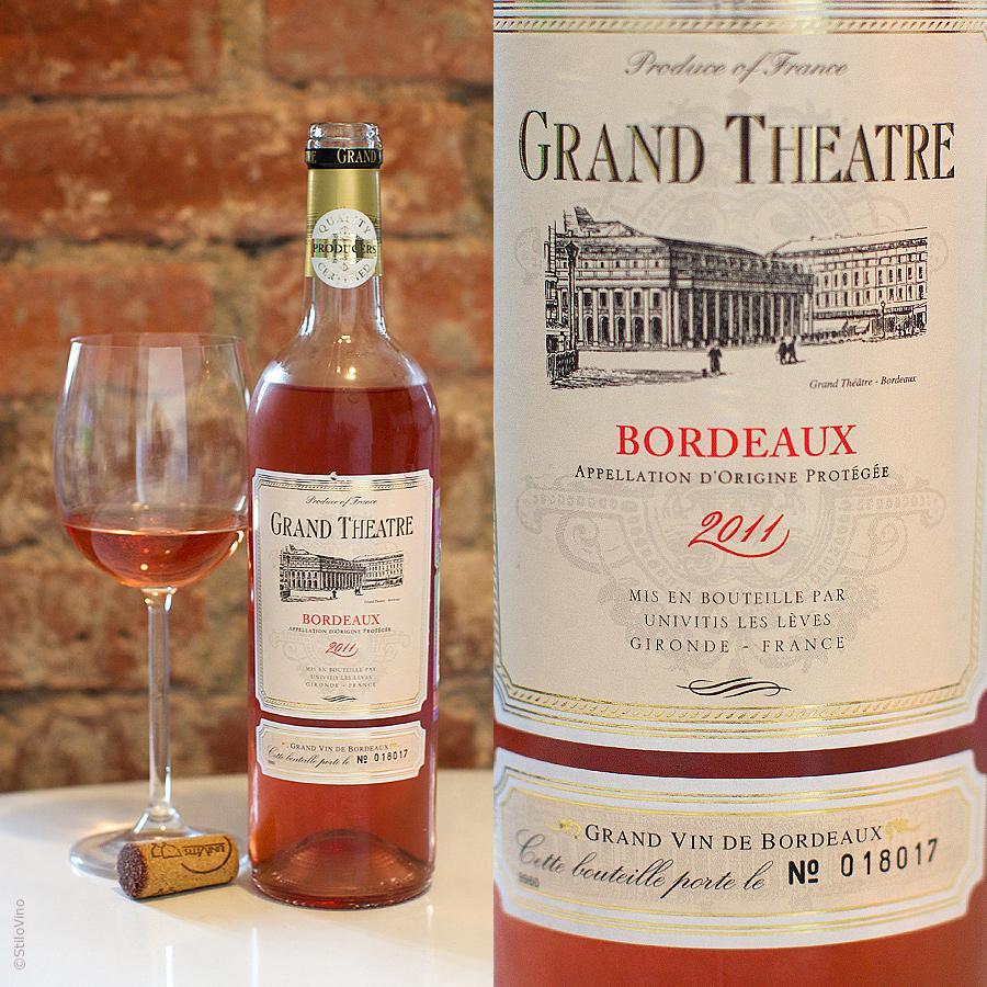 Вино Grand Theatre Bordeaux Rose Гран Театре Бордо Rose 750 мл