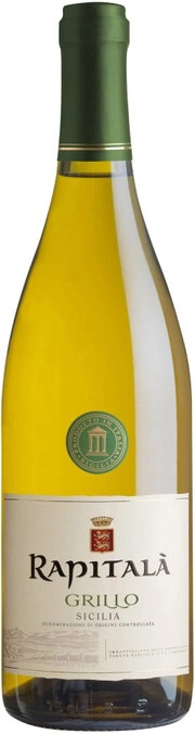 Вино Rapitala Grillo Sicilia IGT   2021  750 мл