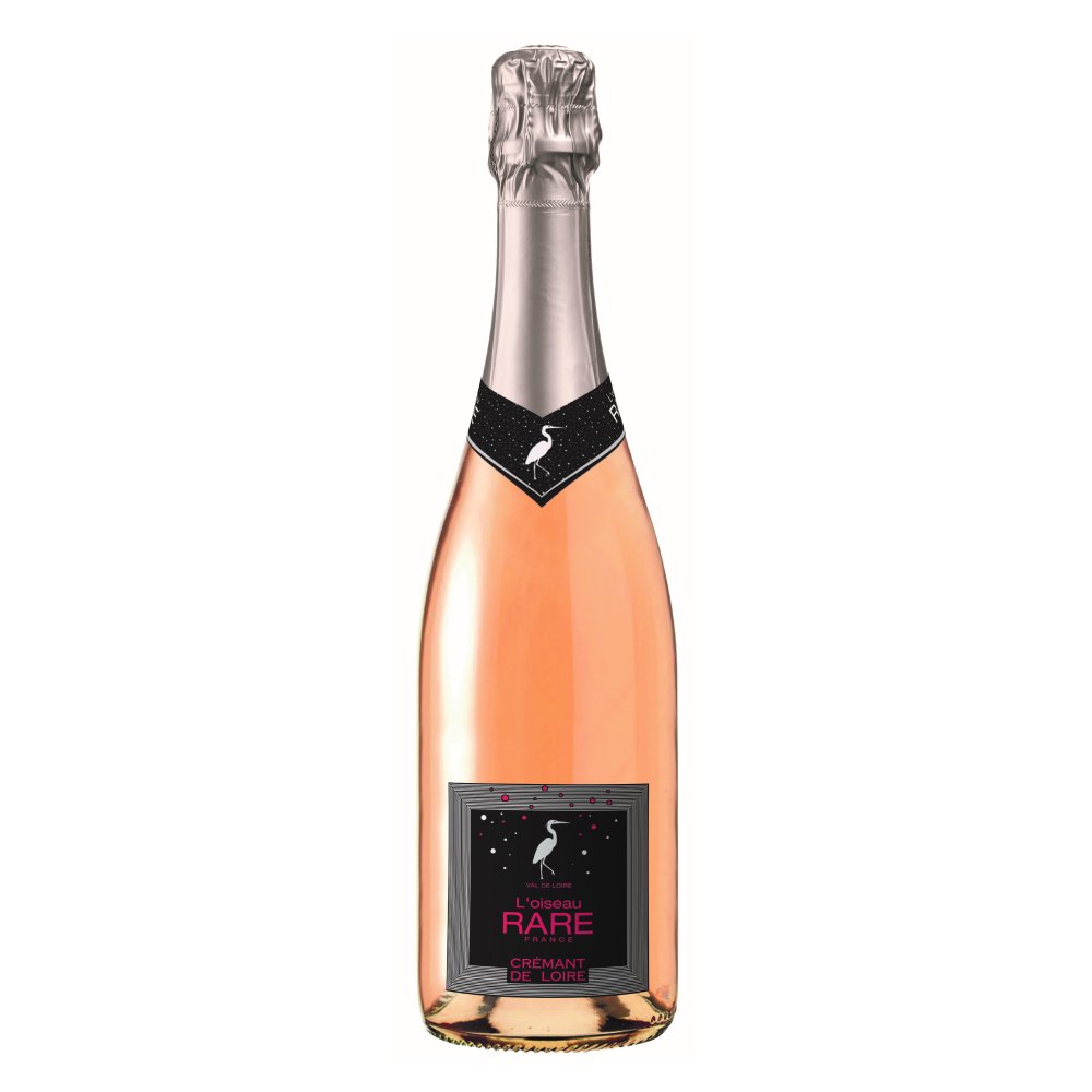 Игристое вино  L’oiseau Rare  Brut  Rose  Cremant de Loire  750 мл