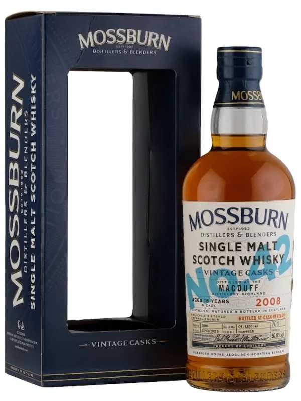 Виски Mossburn Vintage Casks No.42 Macduff gift box 2008 700 мл