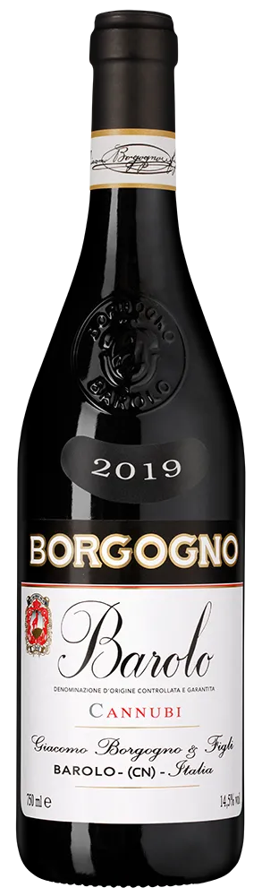 Вино Borgogno Barolo Cannubi DOCG  2019  750 мл 