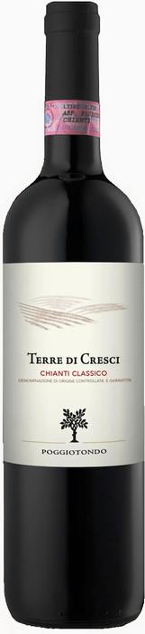 Вино Poggiotondo Terre di Cresci Chanti Сlassico DOCG Поджиотондо Терре ди Кресчи Кьянти Классико 2015 750 мл
