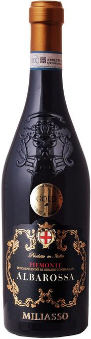 Вино Angelo Rocca e Figli  Miliasso  Albarossa  Piemonte DOC   2018  750 мл