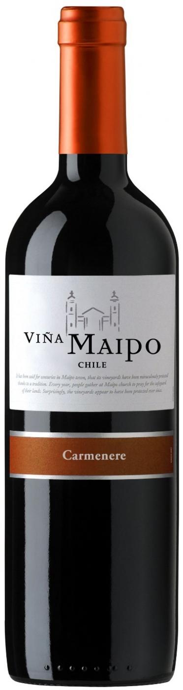 Вино Vina Maipo, Carmenere, Винья Майпо, Карменере, 2010, 0.75 л