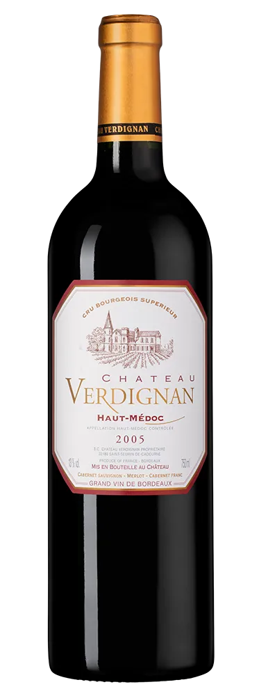 Вино Chateau Verdignan 2005  750 мл