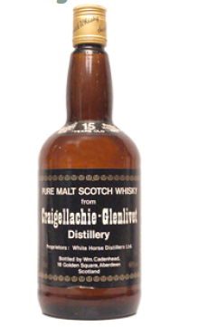 Виски Cadenhead`s, Craigellachie-Glenlivet, Крейгелачи-Гленливет, 1972, 46%  75cl
