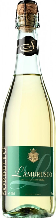 Игристое вино Sorbello Lambrusco Emilia IGT Vinicola Decordi   2022 750 мл  8%