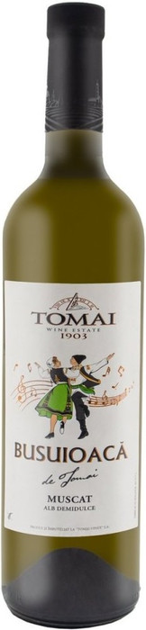 Вино Tomai  Busuioaca  Muscat  Бусуйок  Мускат  750 мл