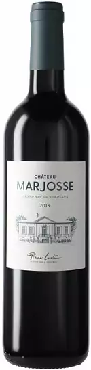 Вино Chateau Marjosse  Rouge Bordeaux AOC  2020  750 мл  14,5 %