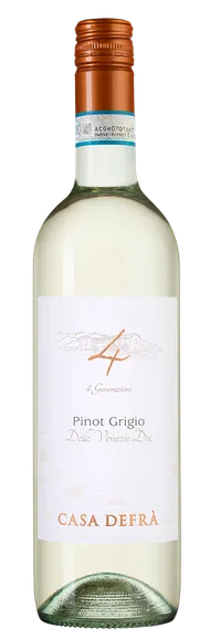Вино Casa Defra Pinot Grigio Delle Venezie IGT  2023  750 мл