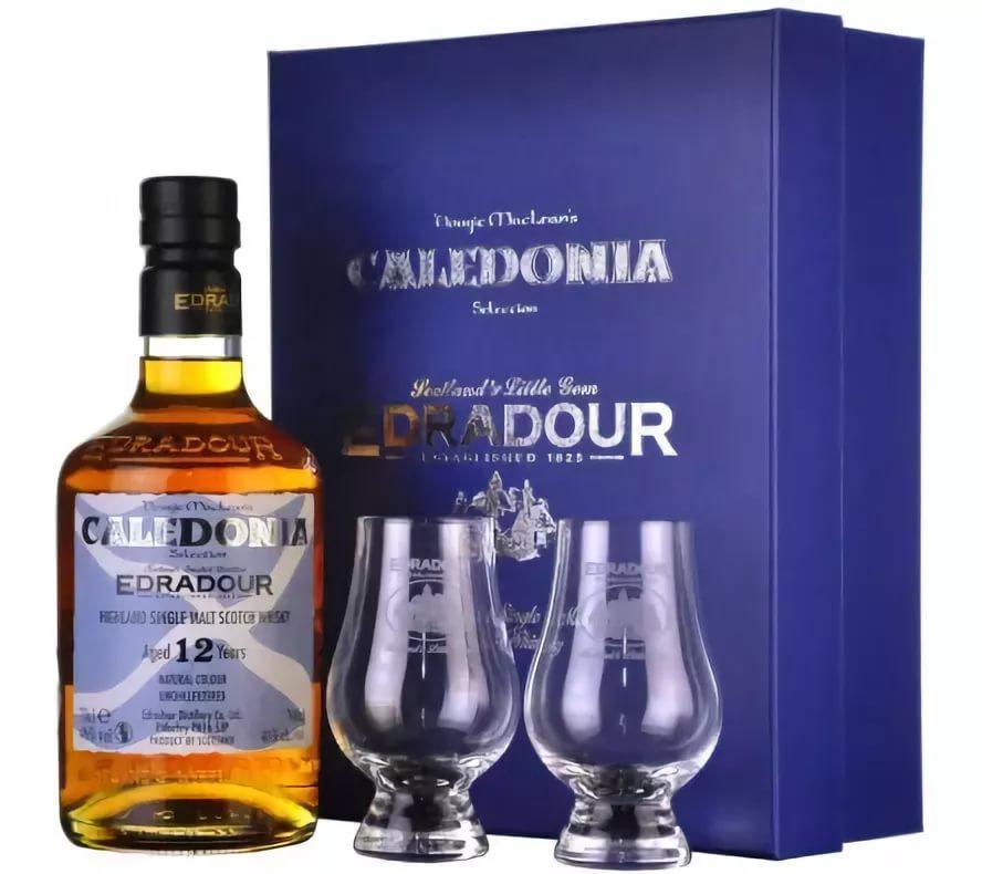 Виски Edradour Caledonia 12 years   700 мл