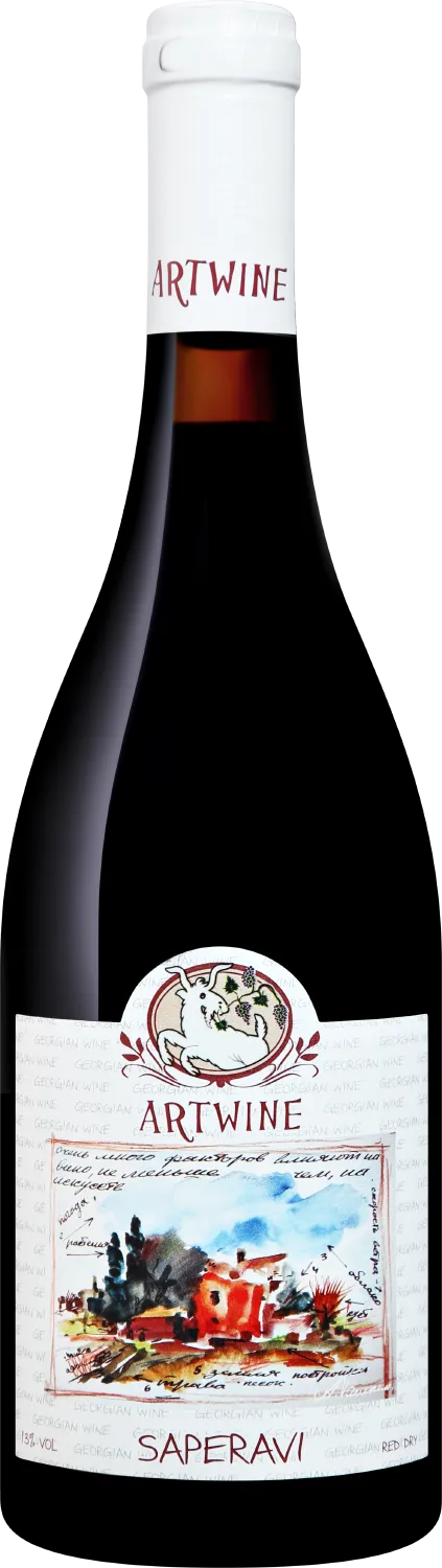 Вино Artwine Saperavi Askaneli  750 мл 13%