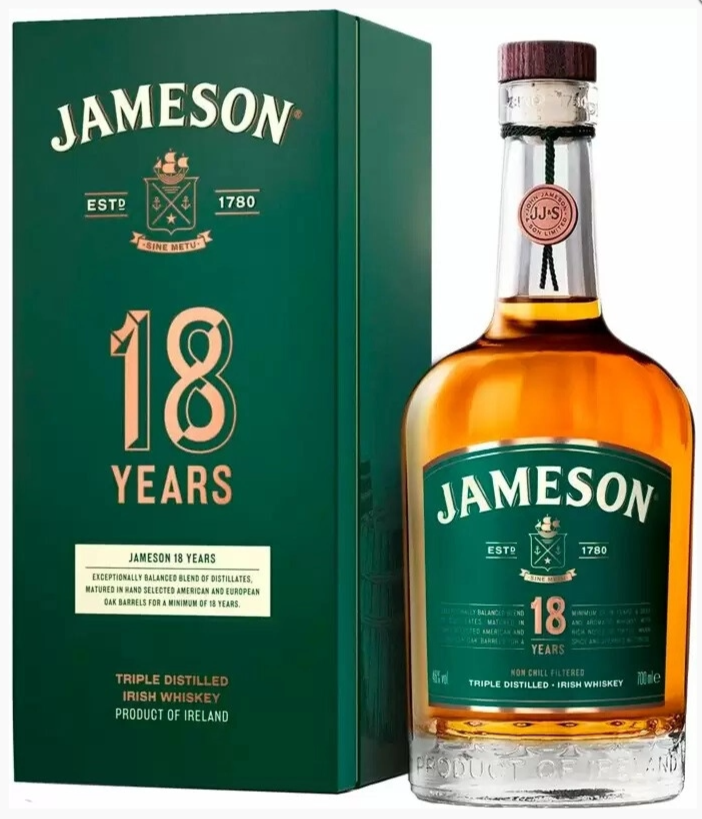 Виски Jameson 18 Years Old 700 мл