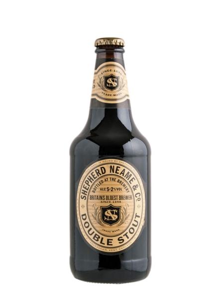 Пивной напиток Shepherd Double Stout Шеперд Дабл Стаут стекло 500 мл