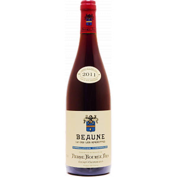 Вино Pierre Bourée Fils  Beaune 1er Cru Les Epenottes  AOC Пьер Бури Фис Бон Премье Крю Лез Эпенотт  2011  750 мл