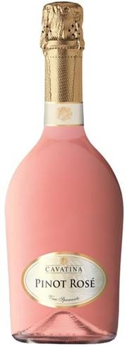 Игристое вино  Cavatina Pinot Rose Каватина Пино Розе 750 мл