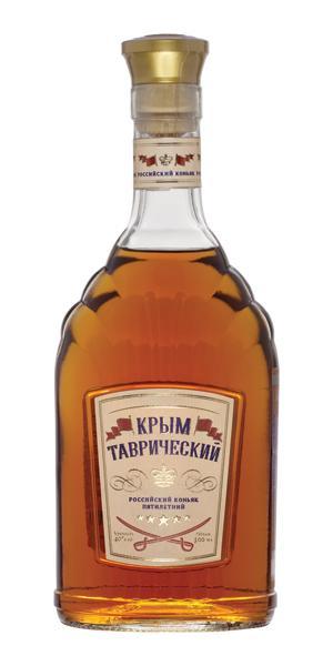 Коньяк Крым Таврический 5 лет 500 мл