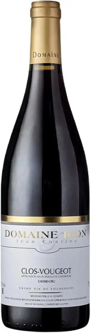 Вино Domaine Jean-Charles Rion Clos Vougeot Grand Cru  AOC  2018  750 мл