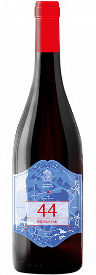 Вино  Усадьба Перовских 44 Параллель Каберне Совиньон Мерло 2018    1500 мл