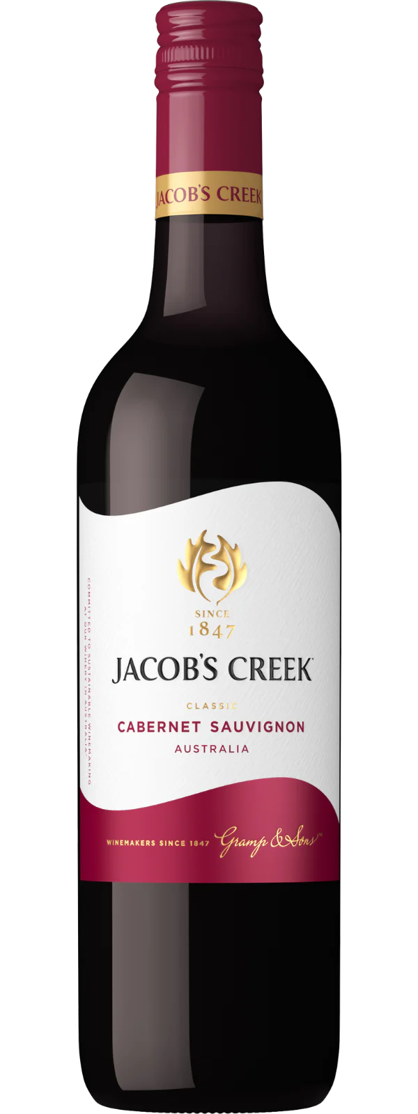 Вино Jacob’s Creek Classic  Merlot 2024  750 мл  14%