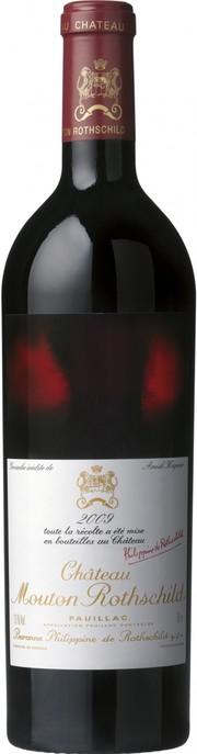 Вино Chateau Mouton Rothschild Pauillac AOC Premier Grand Cru Classe  2009 375 мл 13%