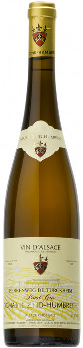 Вино Zind-Humbrecht Pinot Gris Herrenweg de Turckheim Alsace AOC Зинд-Умбрехт Пино Гри Херренвег де Туркхайм 2013 750 мл