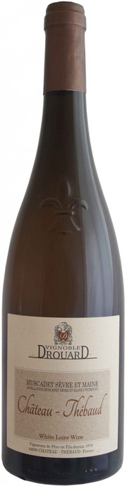 Вино Vignoble Drouard  Chateau Thebaud  Muscadet Sevre et Maine АОC  Виньобль Друар "Шато Тебо" Мюскаде Севр э Мен  2013 750 мл