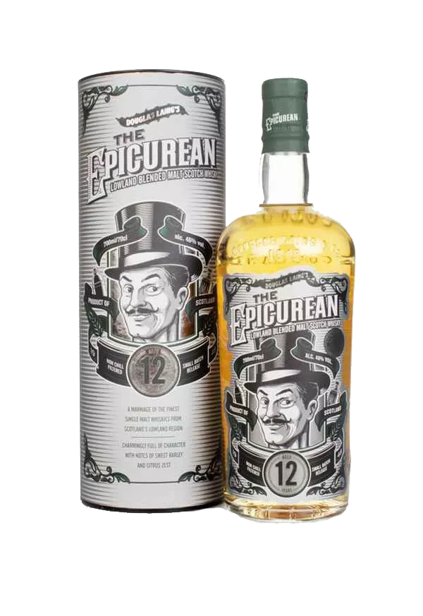 Виски The Epicurean Lowland Blended Malt Scotch Whisky  gift box 700 мл  46,2%