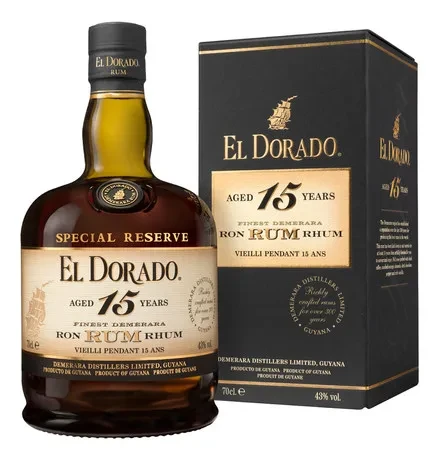 Ром El Dorado Special Reserve 15 Years Old gift box  700 мл 43%