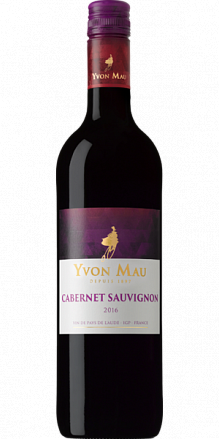 Вино Yvon Mau Cabernet Sauvignon Ивон Мо Каберне Совиньон 2016 750 мл