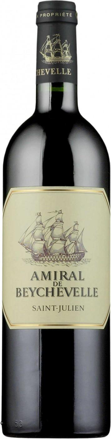 Вино Amiral De Beychevelle Saint Julien AOC Амираль Де Бешвелль Сен Жюльен АОС 2010 750 мл
