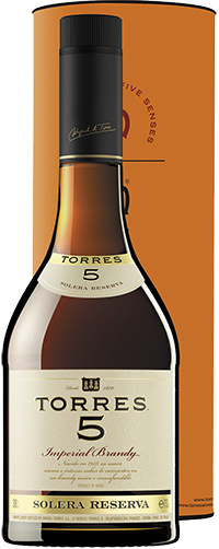 Бренди Torres 5 Solera Reserva  gift box  700 мл
