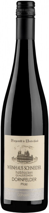 Вино Römisches Weindorf   Dornfelder  Weinhaus Schneider Ромишез  Вайндорф Дорнфелдер  Вайсхербст  Вайнхаус Шнайдер  2020 750 мл