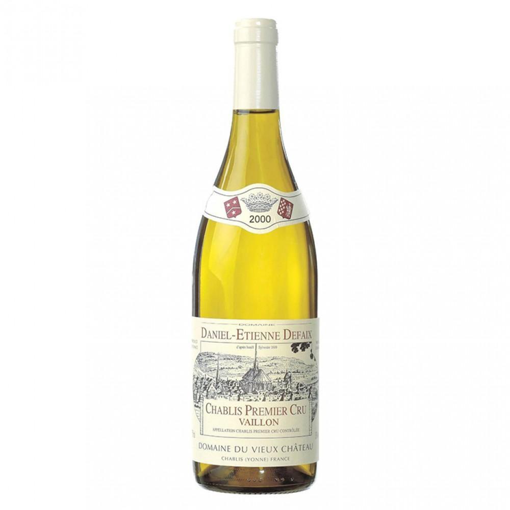 Вино Daniel-Etienne Defaix Chablis  1-er Cru Vaillon  Даниэль-Этьен Дефе Шабли Премьер Крю Вайон  2003 750 мл