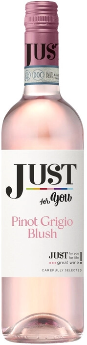 Вино  Just  Pinot Grigio  Blush 2022   750 мл  12 %