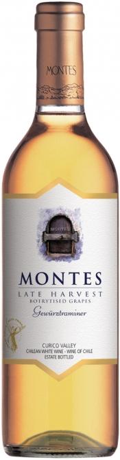 Вино Montes Late Harvest Gewurztraminer Curico Valley  2014 375 мл