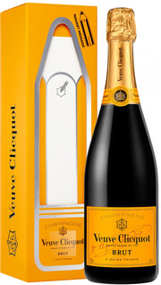 Шампанское Veuve Clicquot Brut gift box Magnet Message Вдова Клико Б