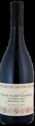 Вино LES PRULIERS NUITS-SAINT-GEORGES 1ER CRU AOC MARCHANDTAWSE ЛЕ ПРЮЛЬЕ НЮИ-СЕН-ЖОРЖ ПРЕМЬЕ КРЮ AOC МАРШАН-ТОУЗ СУХОЕ КРАСНОЕ 2013 750 мл